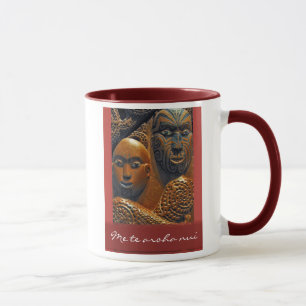 Maori 'Me Te Aroha Nui' Mug