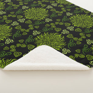 Māori New Zealand Art Sherpa Blanket