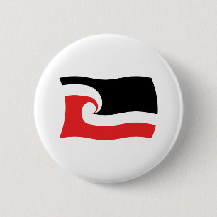 Maori People Flag Button