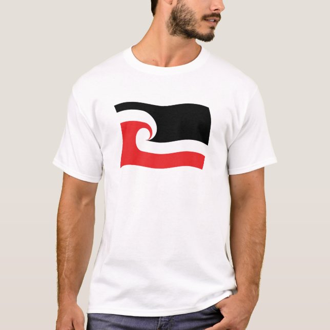 Maori People Flag Shirt (Front)