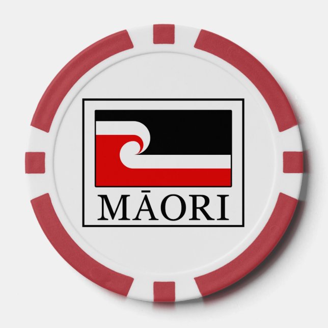Maori Poker Chips (Front)