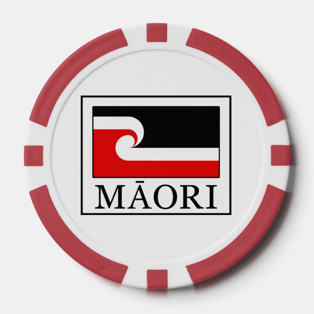 Maori Poker Chips (Front)