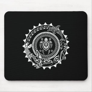 Maori Polynesian Tattoo Orca Dolphin Turtle Scuba  Mouse Mat