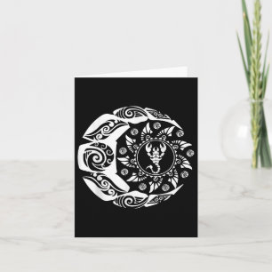 Maori Polynesian Tattoo Scorpion Scorpion Zodiac S Card