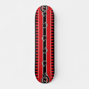 Maori Shark Tooth Tribal Skateboard