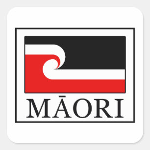 Maori Square Sticker