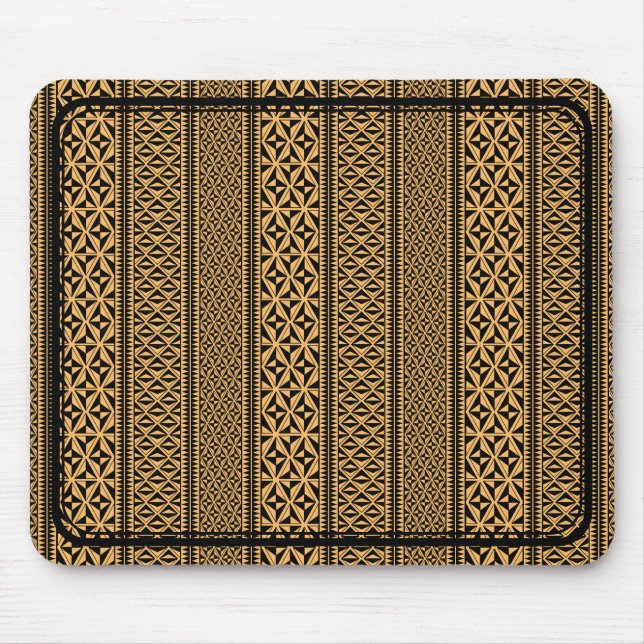 Maori-style Pattern Mouse Mat (Front)