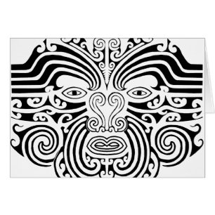 Maori Tattoo - Black and White