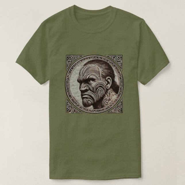 Māori Tattoo T-Shirt (Design Front)