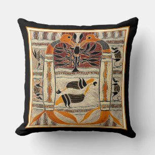 Maori Tribal Animal Spirits Cushion