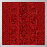 Maori tribal pattern – The Whakairo art of carving