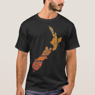 Maori Tribal Polynesian New Zealand Culture Tattoo T-Shirt