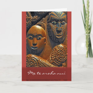 Maori Valentine's Day Card