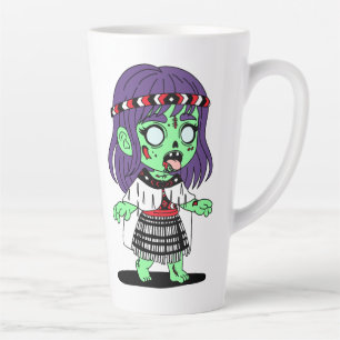 Māori Zombie Latte Mug