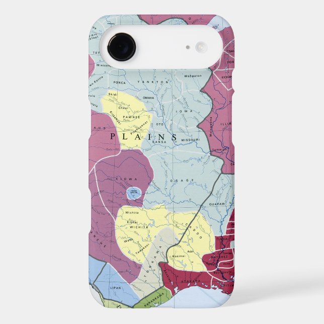 MAP: AMERICAN INDIANS Case-Mate SAMSUNG GALAXY CASE (Back)