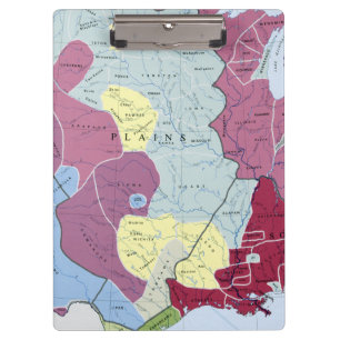 MAP: AMERICAN INDIANS CLIPBOARD