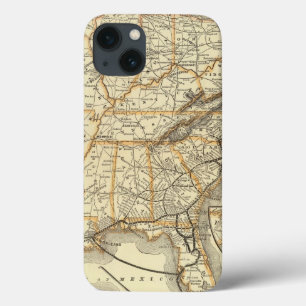 Map Atlantic Coast Line iPhone 13 Case