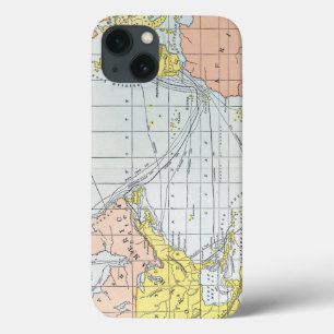 MAP: ATLANTIC VOYAGES iPhone 13 CASE