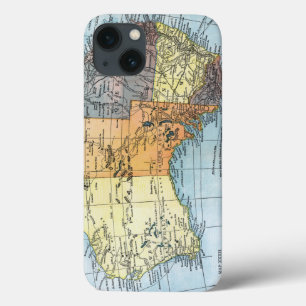 MAP: AUSTRALIA, c1890 iPhone 13 Case