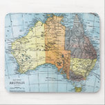 MAP: AUSTRALIA, c1890 Mouse Mat<br><div class="desc">Map of Australia,  c1890,  published in the United States.</div>