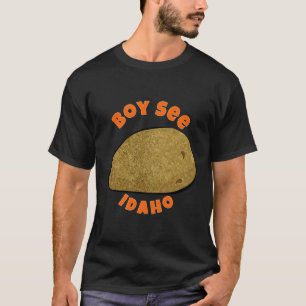 Map Boise Idaho Home State Of Idaho Boy See Idaho T-Shirt