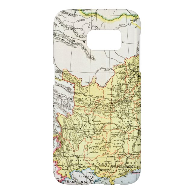 MAP: CHINA, 1910 Case-Mate SAMSUNG GALAXY CASE (Back)