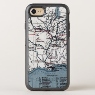 MAP: CIVIL WAR, 1861 OtterBox SYMMETRY iPhone 8/7 CASE