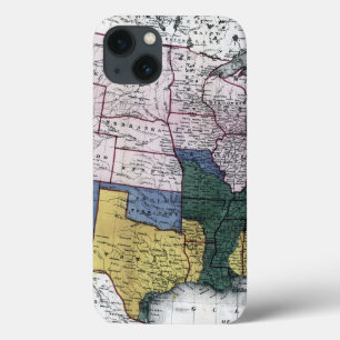 MAP: CIVIL WAR, 1864 iPhone 13 CASE