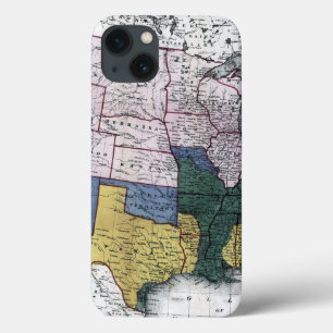 MAP: CIVIL WAR, 1864 iPhone 13 CASE