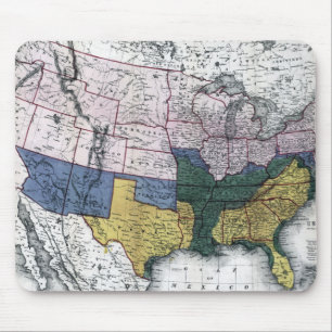 MAP: CIVIL WAR, 1864 MOUSE MAT