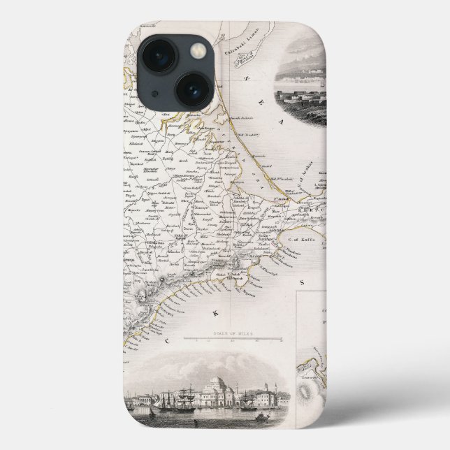 MAP: CRIMEA, c1855 Case-Mate iPhone Case (Back)