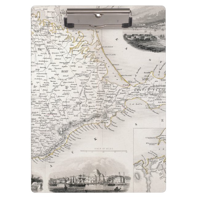 MAP: CRIMEA, c1855 Clipboard (Front)
