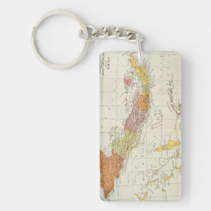 MAP: CUBA, 1900 KEY RING