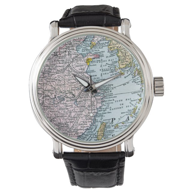 MAP: EAST ASIA, 1907 WATCH (Front)