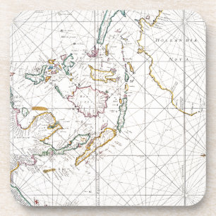 MAP: EAST INDIES, 1670 COASTER