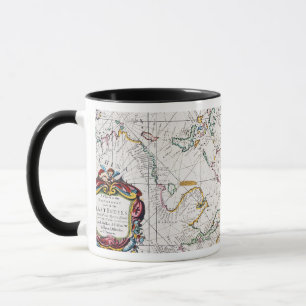 MAP: EAST INDIES, 1670 MUG