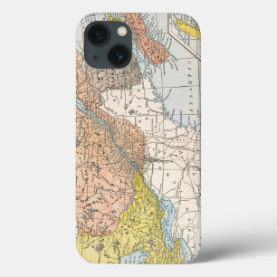 MAP: EASTERN CANADA iPhone 13 CASE