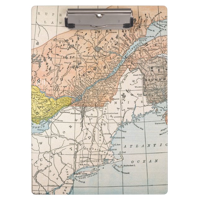 MAP: EASTERN CANADA CLIPBOARD (Front)