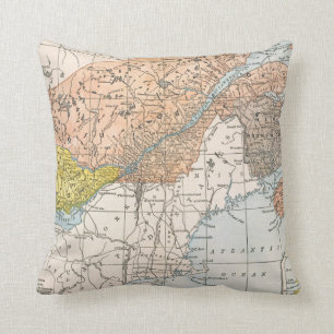 MAP: EASTERN CANADA CUSHION