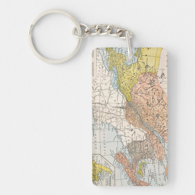 MAP: EASTERN CANADA KEY RING (Front)