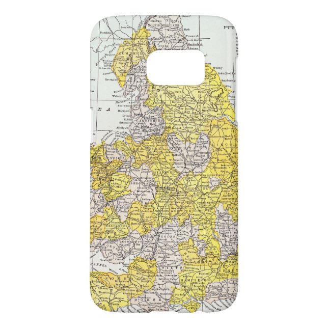 MAP: ENGLAND & WALES Case-Mate SAMSUNG GALAXY CASE (Back)
