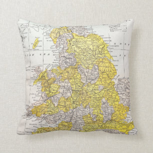 MAP: ENGLAND & WALES CUSHION