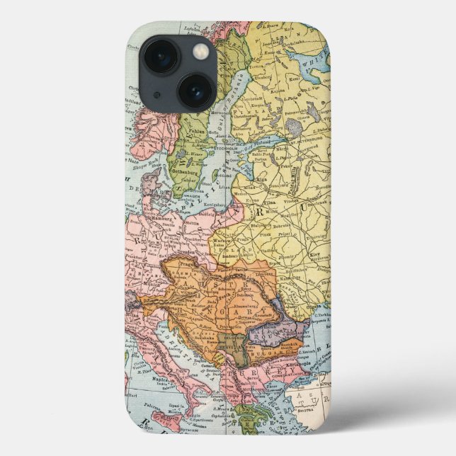 MAP: EUROPE, 1885 Case-Mate iPhone CASE (Back)