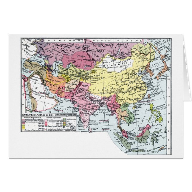 MAP: EUROPE IN ASIA (Front Horizontal)