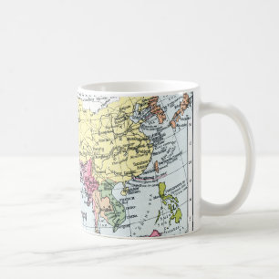 MAP: EUROPE IN ASIA COFFEE MUG