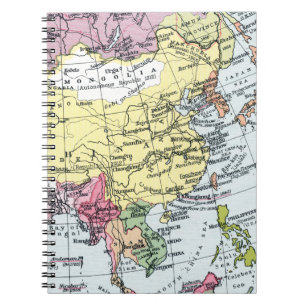 MAP: EUROPE IN ASIA NOTEBOOK
