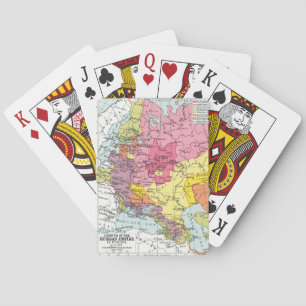 MAP: EXPANSION OF RUSSIA PLAYING CARDS