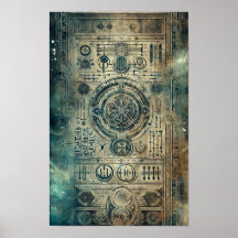 Map for the sunken city of Atlantis
