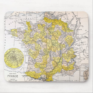 MAP: FRANCE MOUSE MAT