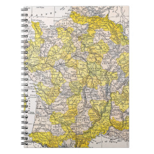MAP: FRANCE NOTEBOOK